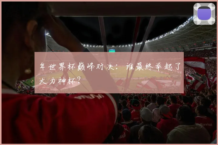年世界杯巅峰对决:谁最终举起了大力神杯?