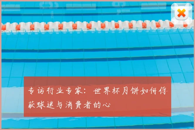 专访行业专家:世界杯月饼如何俘获球迷与消费者的心