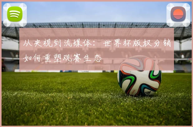 从央视到流媒体:世界杯版权分销如何重塑观赛生态